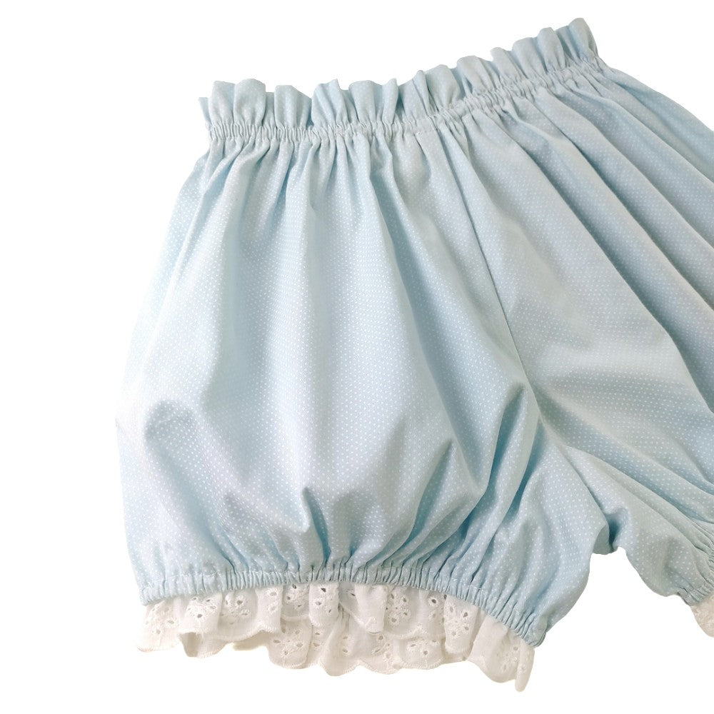 Sweet lolita underwear shorts with frilly lace hem